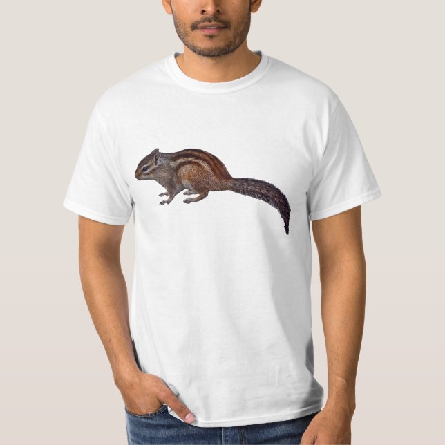 Camiseta Chá de Chipmunk (Frente)