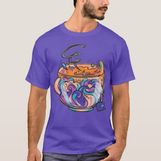 Camiseta Chá de cupa colorido