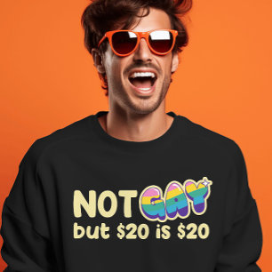 Camiseta Chá de Dinheiro Comédia Escuro - Declaração Arco-Í
