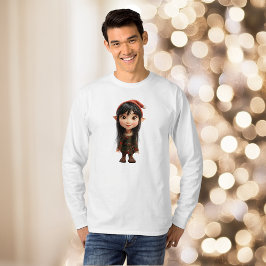 Camiseta Chá de Elfo de Natal