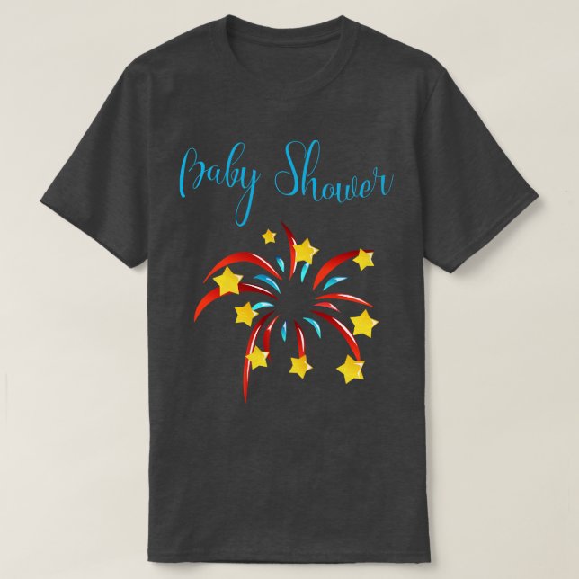 Camiseta Chá de fraldas (Frente do Design)