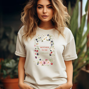 Camiseta Chá de fraldas Berry Sweet