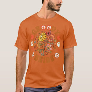 Camiseta Chá de fraldas Da Família Groovy Bride Corresponde