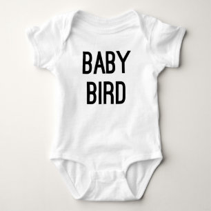 Camiseta Chá de fraldas da mãe do pássaro de bebê do
