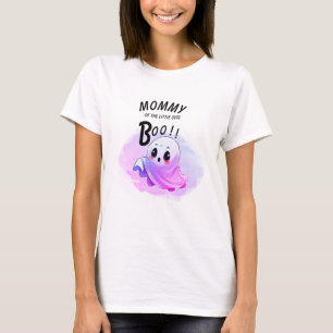 Camiseta Chá de fraldas de Boo Halloween Profundo e Puro Pa