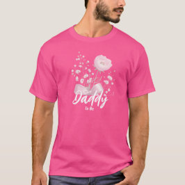 Camiseta Chá de fraldas de Flor Selvagem de Cor de Berry Do