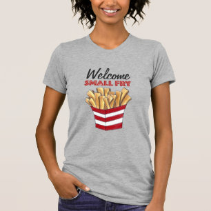 Camiseta Chá de fraldas de Foodie Foodie Fry Frries