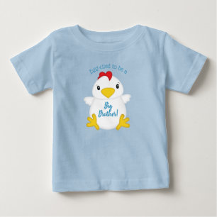 Camiseta Chá de fraldas de frango, Blue Boy