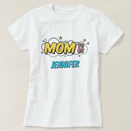 Camiseta Chá de fraldas de Super Herói do Livro