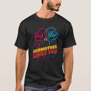 Camiseta Chá de fraldas do Partido Revelação de Gênero Pink