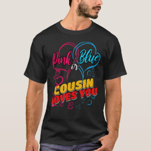 Camiseta Chá de fraldas do Partido Revelação de Gênero Pink