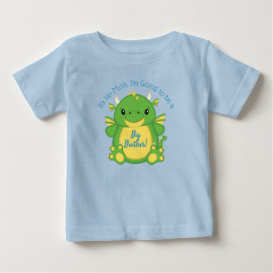 Camiseta Chá de fraldas Dragão Azul