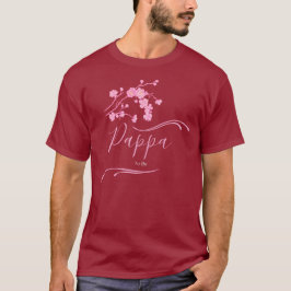 Camiseta Chá de fraldas Elegante Sakura Cherry Blossoms