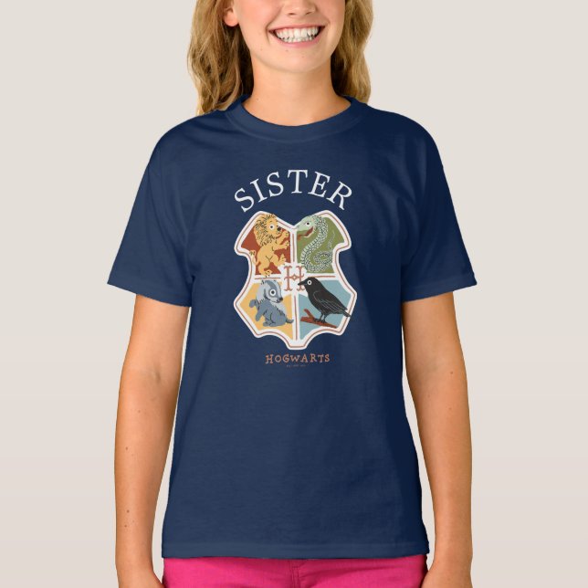 Camiseta Chá de fraldas Harry Potter | Irmã A Ser (Frente)