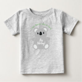 Camiseta Chá de fraldas Koala Bear