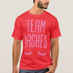 Camiseta Chá de fraldas Sexo Revejar Lashes da Equipe