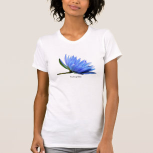 Camiseta Chá de mulher com água azul