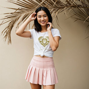 Camiseta Chá de Noiva de Pickleball com Palmeira Tropical R