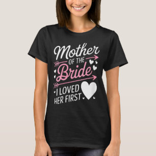 Camiseta Chá de noiva feminino amado pela mãe da noiva
