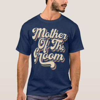 Camiseta Chá de Noiva para a Mãe do Noivo Vintage