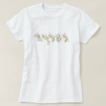 Camiseta chá de panela BRIDE primavera floral elegante de c<br><div class="desc">***este design faz parte de uma coleção*** _______________________ este modelo de design é totalmente editável e personalizável por você o cliente - clique em personalizar outro botão se quiser mover, adicionar, apagar ou fazer alterações significativas ao design _________________________ *se você tiver perguntas sobre DESIGN ou precisar de mais designs ou...</div>