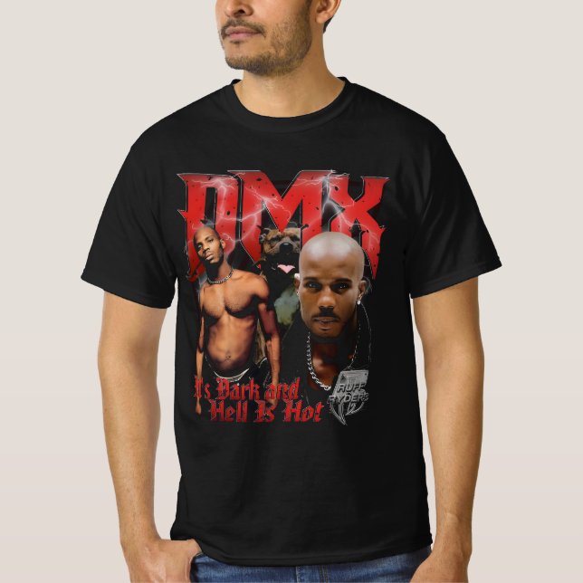 Camiseta " Chá DMX - Arquivo de Homenagem" (Frente)