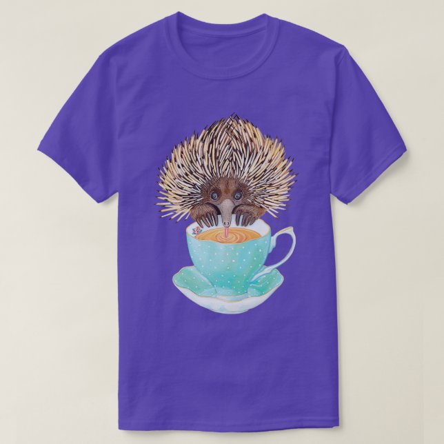 Camiseta Chá Echidna (Frente do Design)
