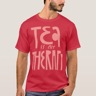 Camiseta chá enquadrado no tempo do chá é a minha terapia 1
