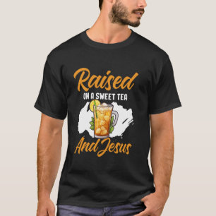 Camiseta Chá Gelado e Citações de Jesus Cristão Católico Ch
