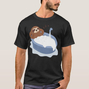 Camiseta Chá Leve Dormindo Entorrado Preguiçoso