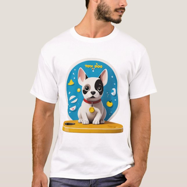 Camiseta Chá Mínimo Canino Whimsical - Inspirado B Pixar (Frente)