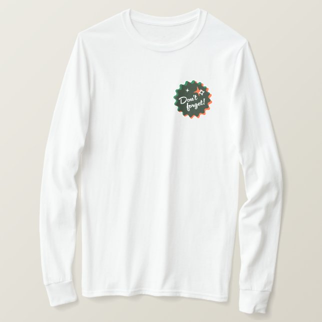 Camiseta Chá Oficial de Portland Staycation - Não se esqueç (Frente do Design)