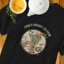 Chá Orgânico | Caneca de Café Design Vintage