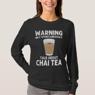Camiseta Chá Para Homens Mulheres Desi Chá Latte Bebedores