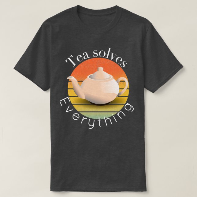 Camiseta Chá resolve tudo 48 1 (Frente do Design)