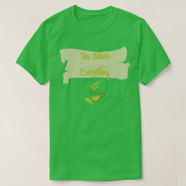 Camiseta Chá Resolve Tudo 51 (Frente do Design)