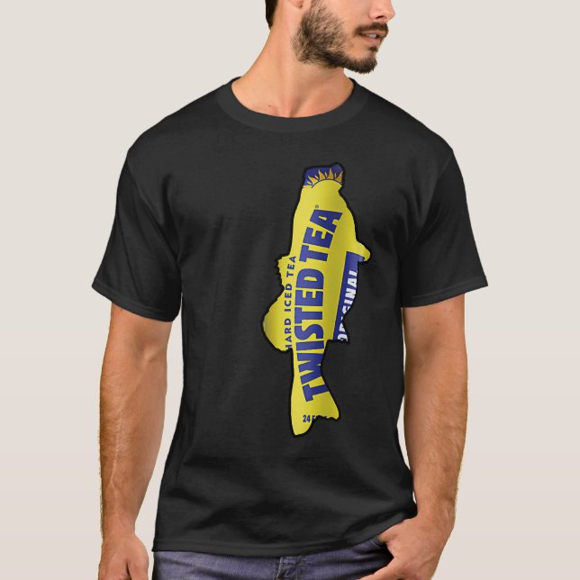 Camiseta Chá Retorcido Peixe (Frente)
