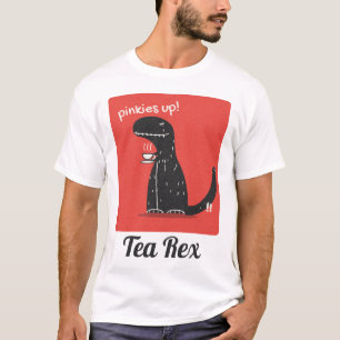 Camiseta Chá Rex Piada de Dinossauro Chá