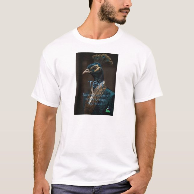 Camiseta Chá & Sarcasmo (Frente)