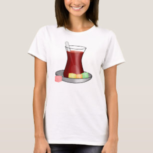 Camiseta Chá turco e loukoum