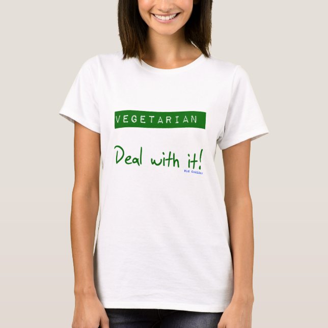 Camiseta Chá Vegetariana (Frente)