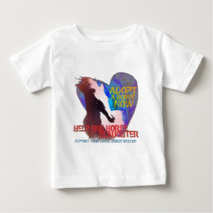 Camiseta Chacina do cavalo da parada da ajuda