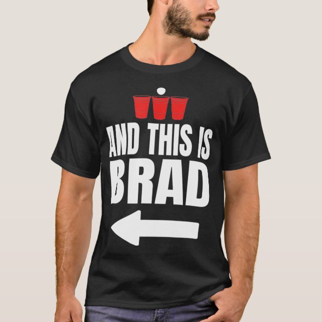Camiseta Chad E Brad Costume Halloween (Frente)