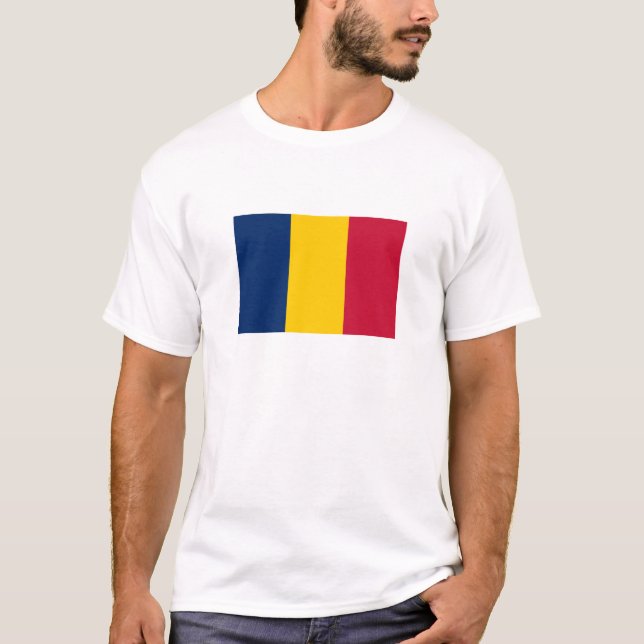 Camiseta Chad Flag (Frente)