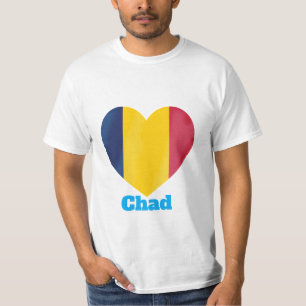 Camiseta Chad Heart Flag