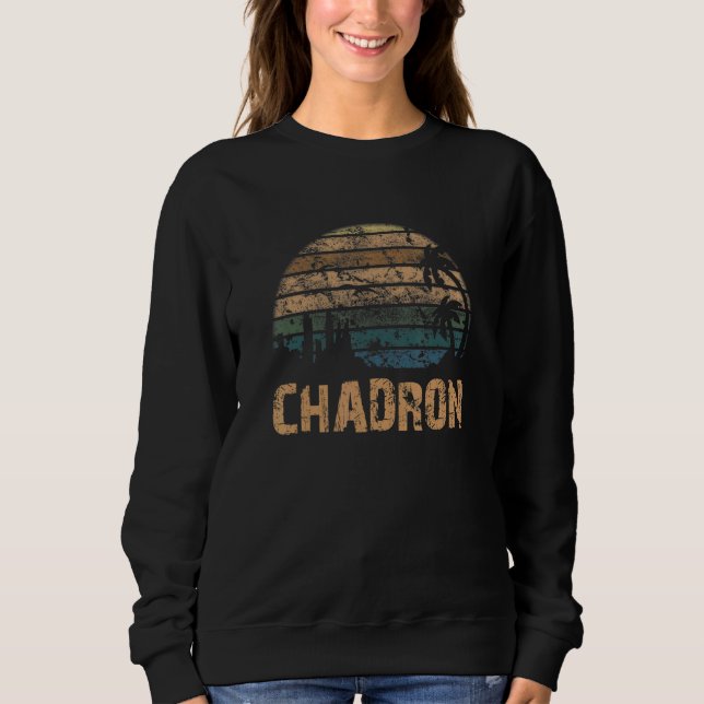Camiseta Chadron Vintage Sunset Envelhecido (Frente)