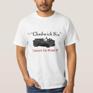 Camiseta Chadwick 1910 seis, Chadwick seis modelos 19