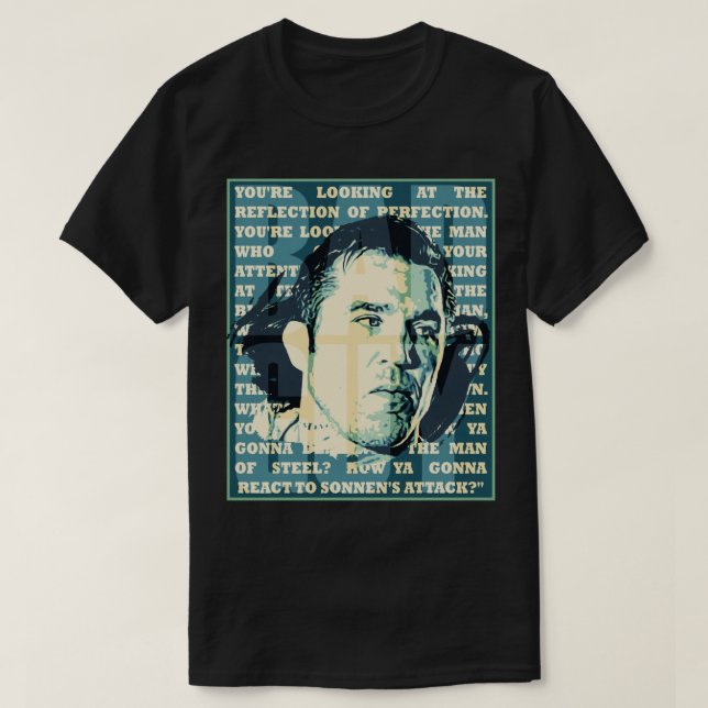 Camiseta Chael    SonnenMista Artes Marciais Ofertas Clássi (Frente do Design)