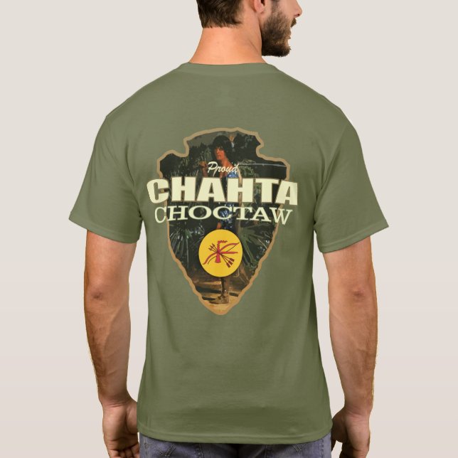 Camiseta Chahta (ponta de seta) (Verso)