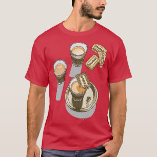 Camiseta chai tea com trilha g